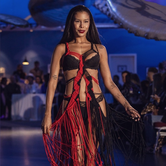 Original GoodVibeGoda Handmade Macramé Rope Dress - Picture 13 of 16